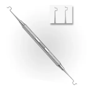 Ligature Placing Double Ended Hollow Handle
