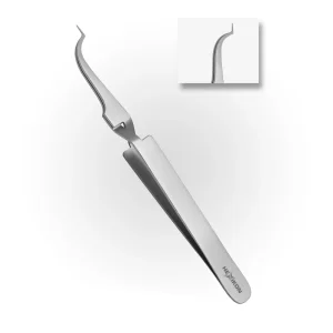 Self Locking Bracket Tweezer With Thin Tips