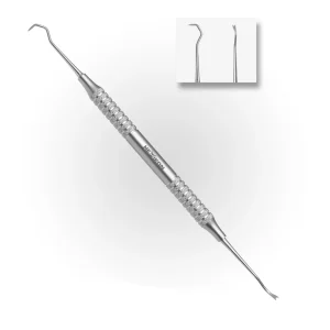 Ligature Director Curved Explorer Sharp Hollow Handle